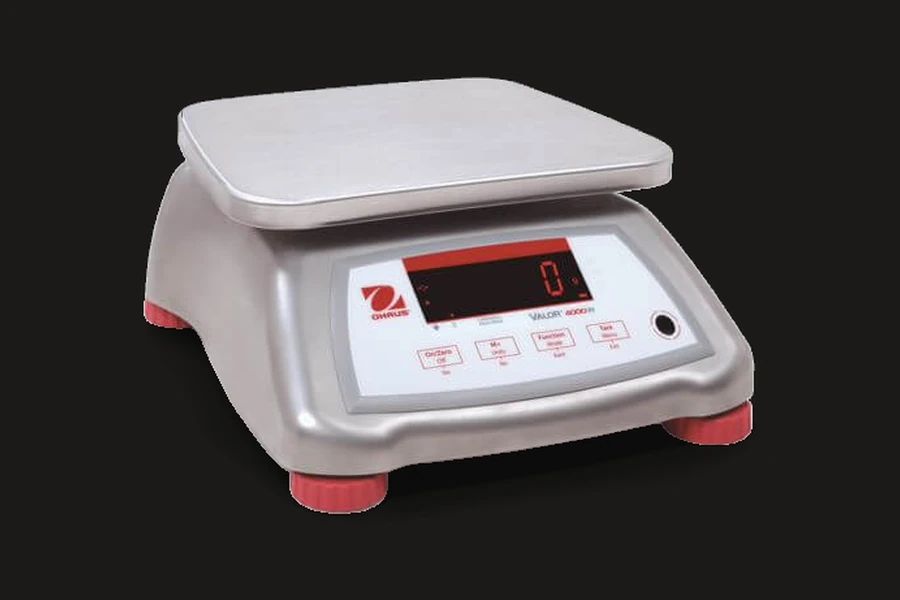 OHAUS Valor 4000 compacte weegschaal met roestvrijstalen behuizing